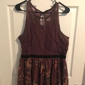 Floral and lace Xhilaration dress